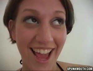 Wife spunk mouth