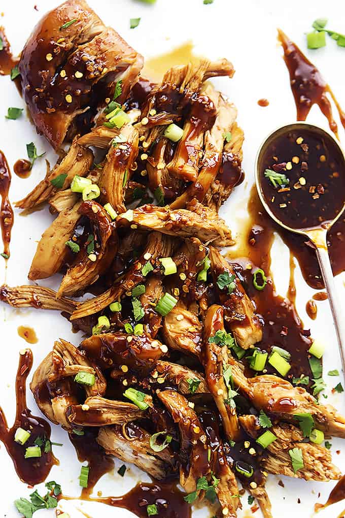 best of Chicken and sauce Asian garlic