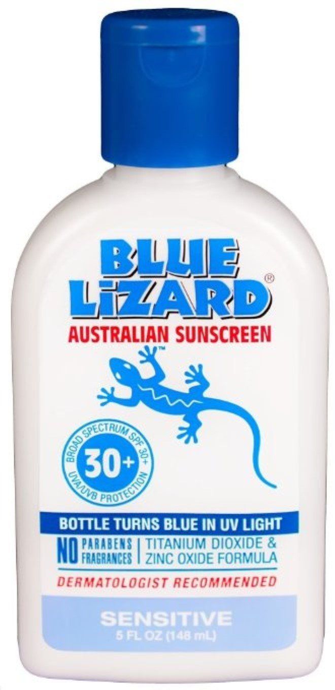 Uncle C. reccomend Blue lizard facial sunscreen spf rosacea
