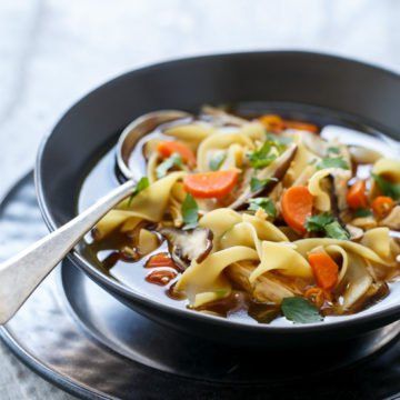 best of Recipes chicken Asian broth noodles