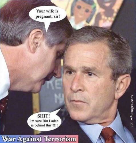 Stupid bush jokes