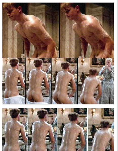 Matt damon nude