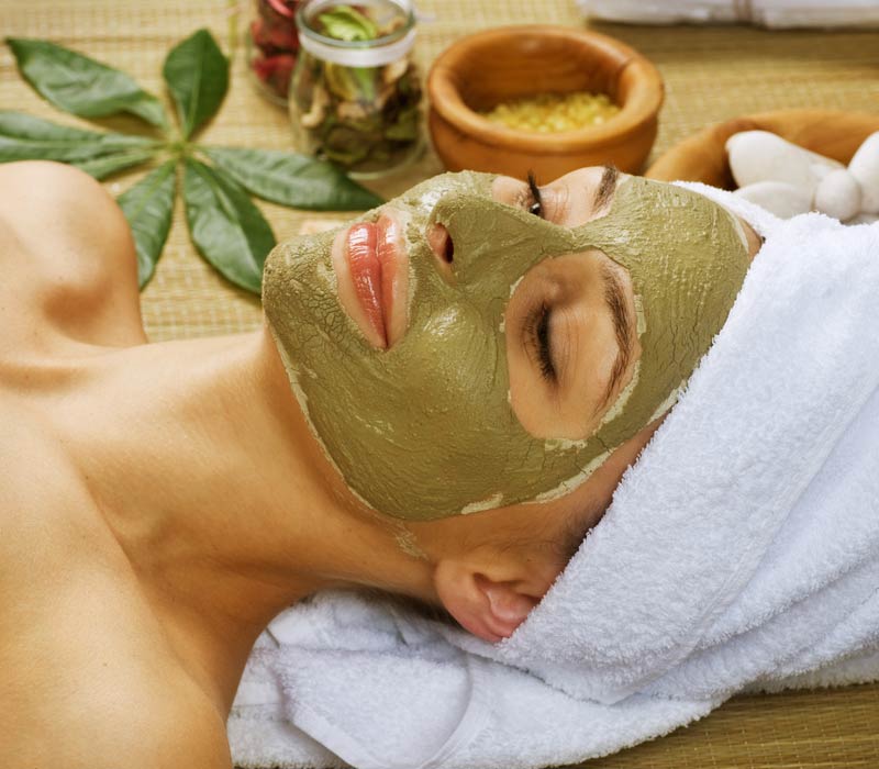 Ayurvedic facial treatment