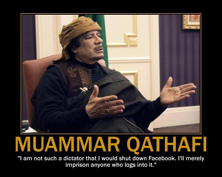 Shift reccomend Funny quotes by gaddafi