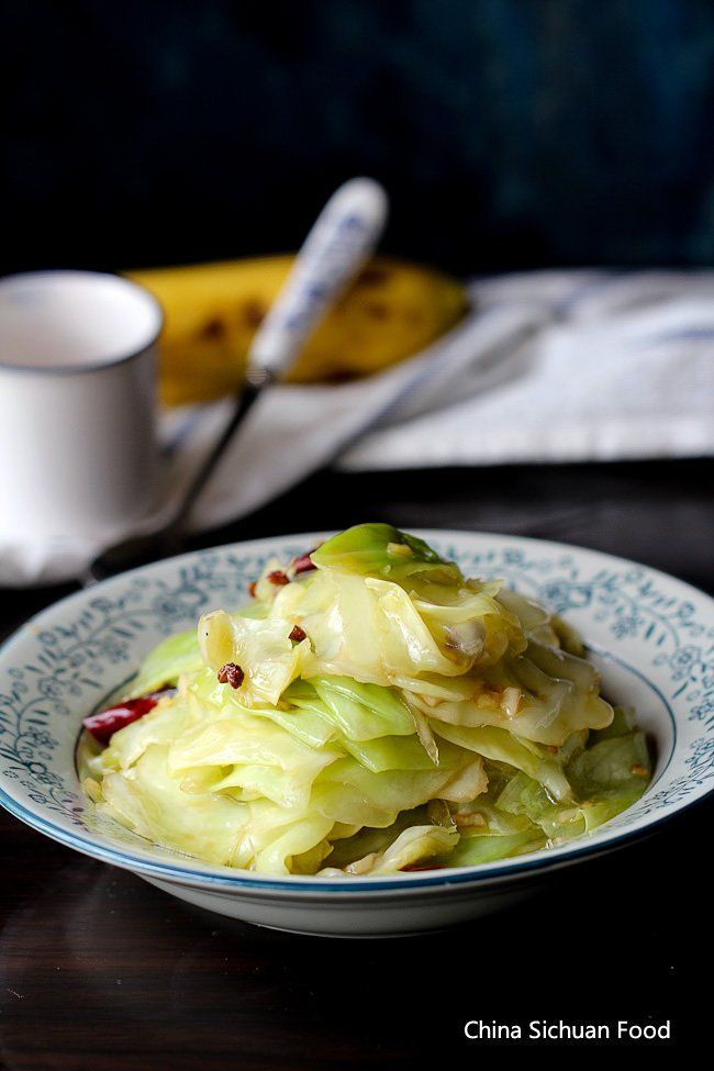 Laser reccomend Asian cabbage stir fry