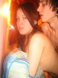 In a swinger club with a french amateur couple on livecam for the voyeurs.