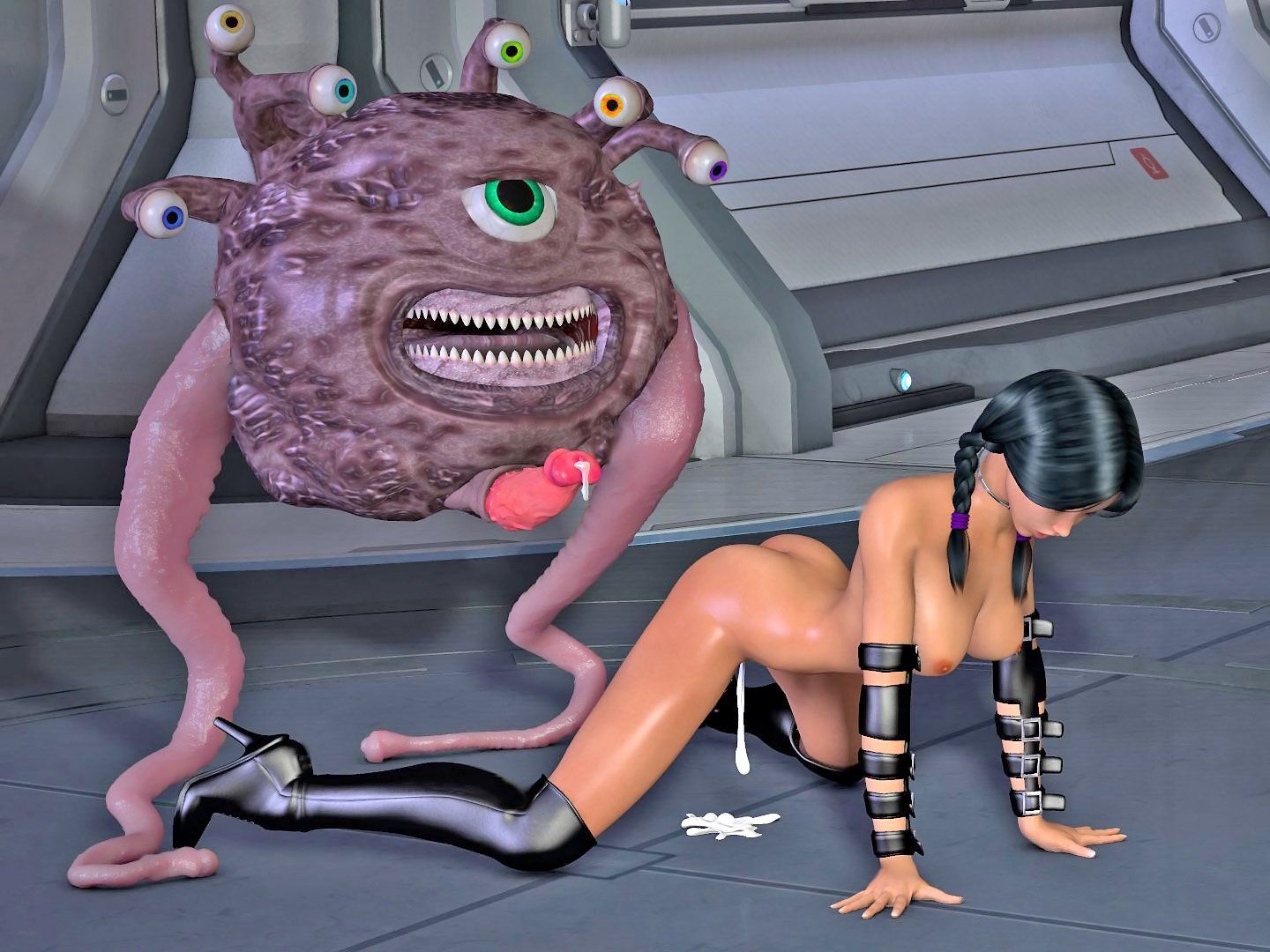 Sexy Naked Girls Having Sex With Aliens