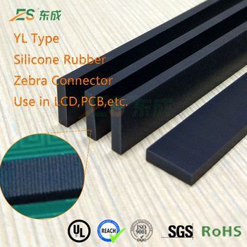 Conductive rubber strip