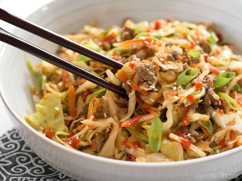 best of Stir fry cabbage Asian