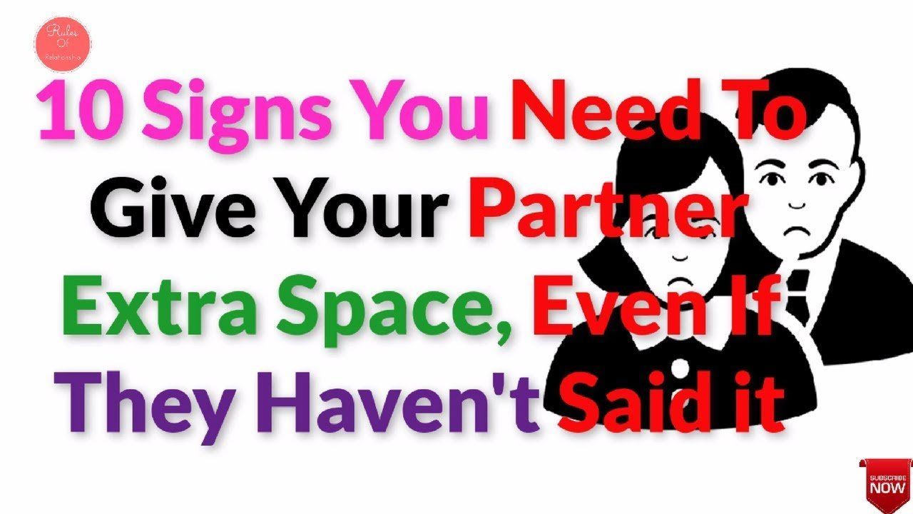How to give your husband space while living together