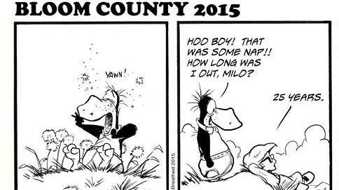 Bloom county the comic strip