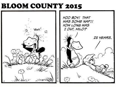 Bloom county the comic strip