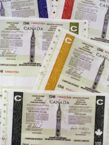 Sunstone reccomend Canada savings bond mature