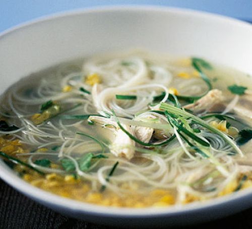 best of Recipes chicken Asian broth noodles