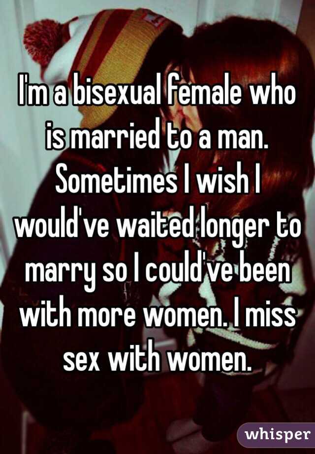 Bisexual and married