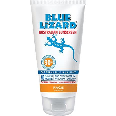 best of Sunscreen facial rosacea spf lizard Blue