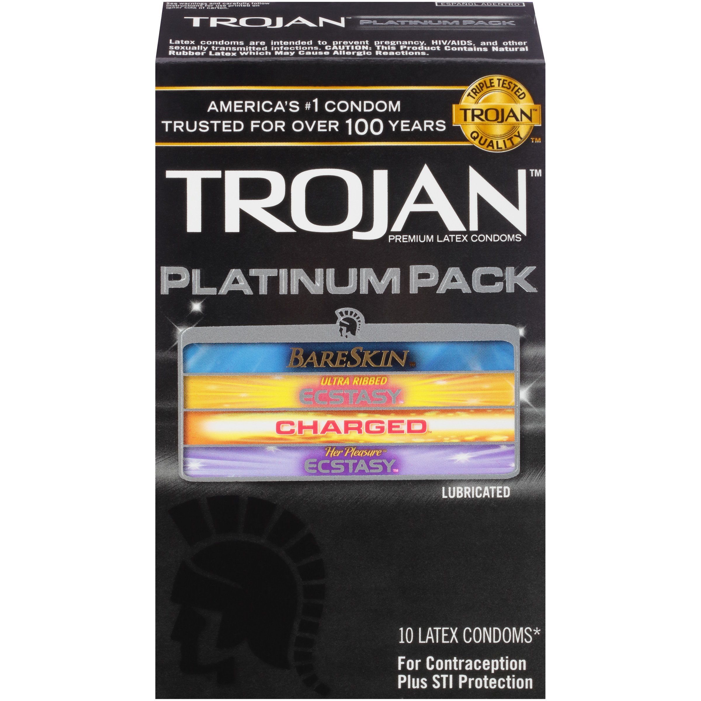 Do trojan ectasy catch sperm