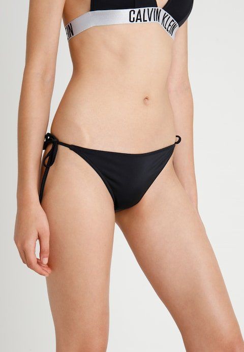 Calvin klein swimwear black bikini cover tie