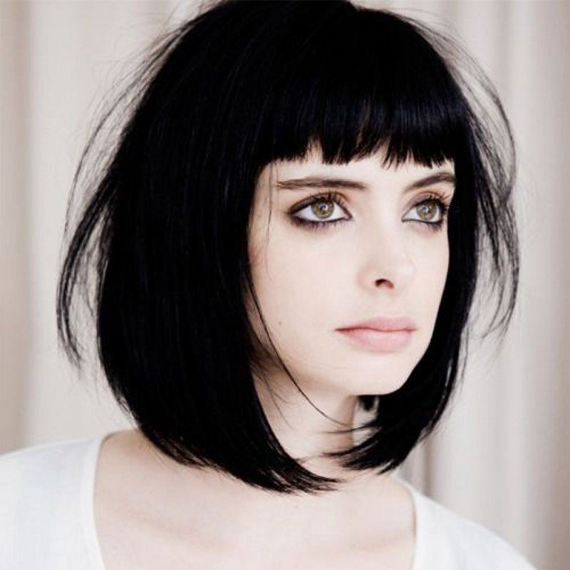 best of Bangss wig with Black bob