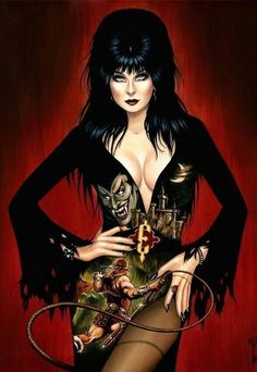 Lucy L. reccomend Elvira miss of the dark big tits