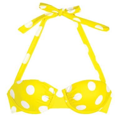 best of Polka dot that bikini In yellow