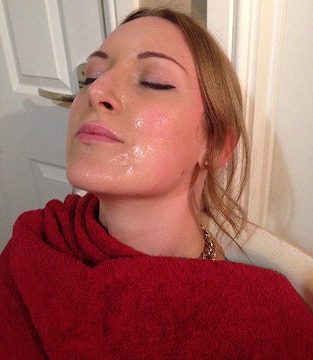 Facial cumshot wasnt expected