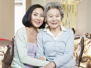 Asian mother and daughter adult video