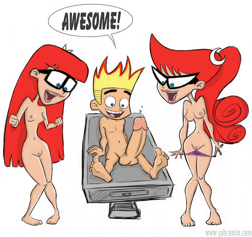 Johnny test having sex with sisters