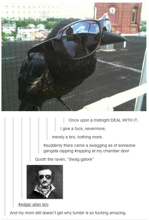 Quoth the raven swag galore