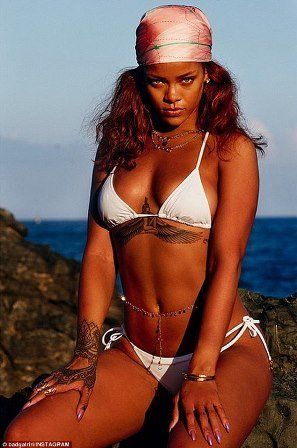 Monsoon reccomend Rihanna bikini instagram