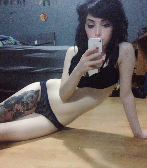 Hard-Boiled reccomend Tattooed nude teen selfies